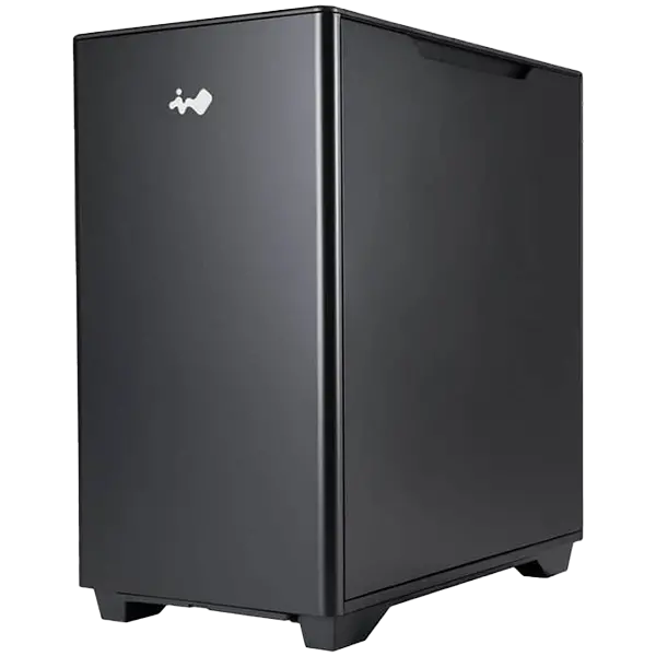Chassis In Win A5 Mid Tower, Tempered Glass, Aluminium, 1x In Win Mercury AM120S fan, Toolless Design, E-ATX/ATX/mATX/mITX, 1x USB 3.2 Gen 2x2 Type-C, 2x USB 3.2 Gen 1, HD Audio, Dimension 399x215x407mm - image 1