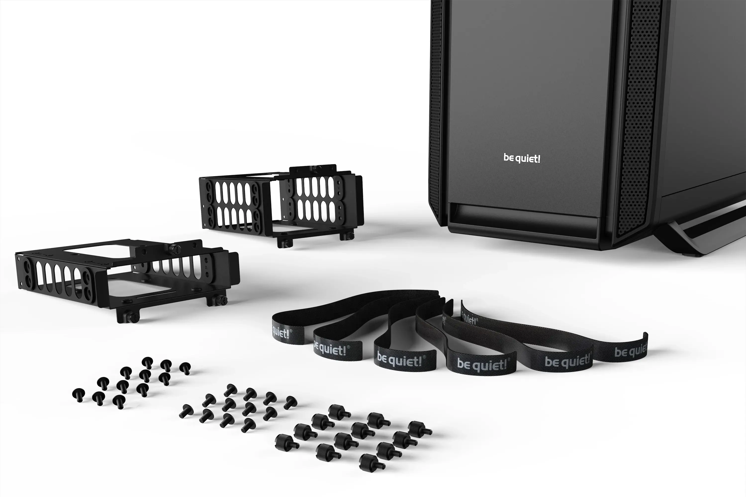 be quiet! SILENT BASE 802 Μαύρο, E-ATX/ATX/M-ATX/Mini-ITX, 3x Pure Wings 2 140mm, ελεγκτής ανεμιστήρων 4 βημάτων με PWM Hub, 2x USB 3.2 Gen. 1, 1x USB - image 10
