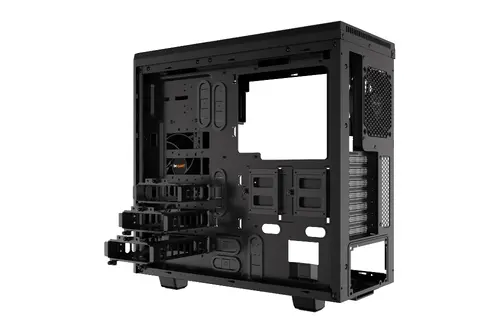 be quiet! PURE BASE 600 Window Black, ATX/M-ATX/Mini-ITX, 1x Pure Wings 2 140mm, 1x Pure Wings 2 120mm, 3-step fan controller, 2x USB 3.2 Gen. 1, Mic + Audio, 3Y warranty - image 4