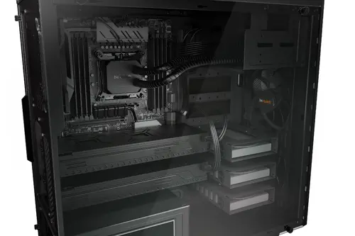 be quiet! PURE BASE 600 Window Black, ATX/M-ATX/Mini-ITX, 1x Pure Wings 2 140mm, 1x Pure Wings 2 120mm, 3-step fan controller, 2x USB 3.2 Gen. 1, Mic + Audio, 3Y warranty - image 5