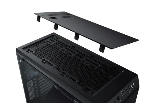 be quiet! PURE BASE 600 Window Black, ATX/M-ATX/Mini-ITX, 1x Pure Wings 2 140mm, 1x Pure Wings 2 120mm, 3-step fan controller, 2x USB 3.2 Gen. 1, Mic + Audio, 3Y warranty - image 6