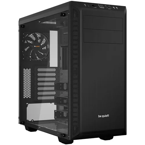 be quiet! PURE BASE 600 Window Black, ATX/M-ATX/Mini-ITX, 1x Pure Wings 2 140mm, 1x Pure Wings 2 120mm, 3-step fan controller, 2x USB 3.2 Gen. 1, Mic + Audio, 3Y warranty