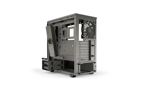 be quiet! PURE BASE 500 Metallic Gray, ATX/M-ATX/Mini-ITX, 2x Pure Wings 2 140mm, 2x USB 3.2 Gen. 1, Mic + Audio, Interchangeable top cover, 3Y warranty - image 4
