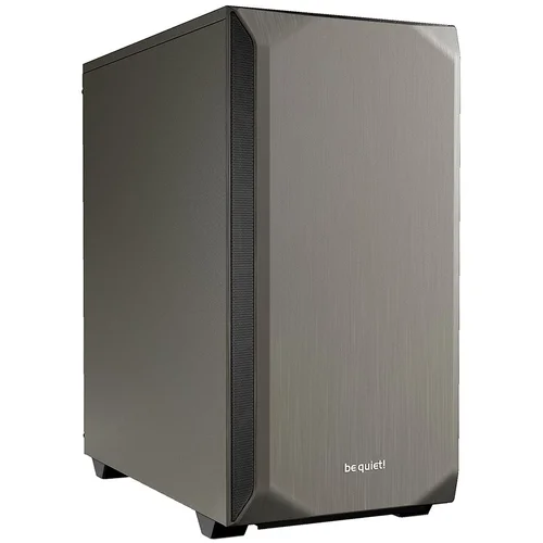 be quiet! PURE BASE 500 Metallic Gray, ATX/M-ATX/Mini-ITX, 2x Pure Wings 2 140mm, 2x USB 3.2 Gen. 1, Mic + Audio, Interchangeable top cover, 3Y warranty