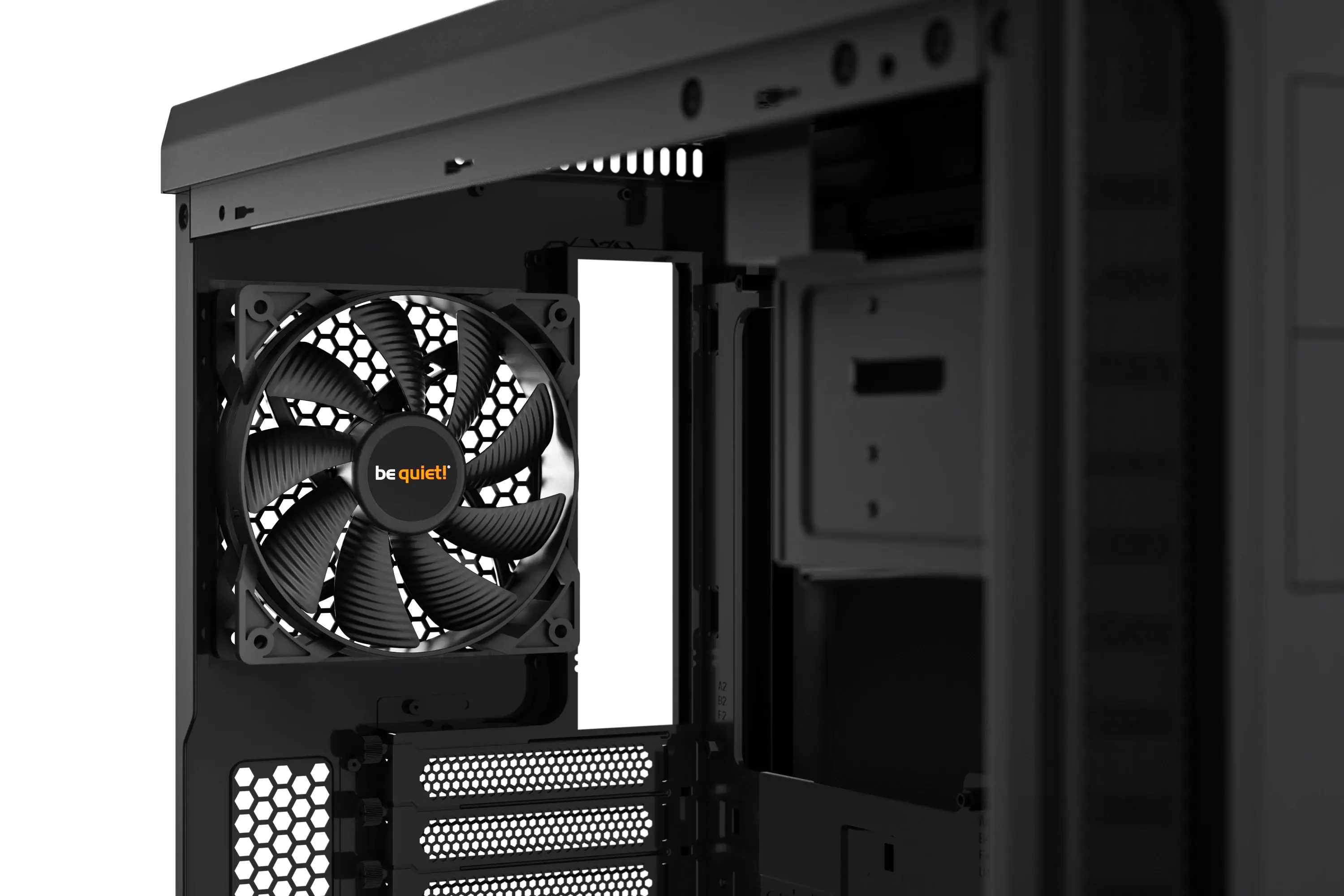 be quiet! PURE BASE 600 Μαύρο, ATX/M-ATX/Mini-ITX, 1x Pure Wings 2 140mm, 1x Pure Wings 2 120mm, ελεγκτής ανεμιστήρων 3 βημάτων, 2x USB 3.2 Gen - image 2
