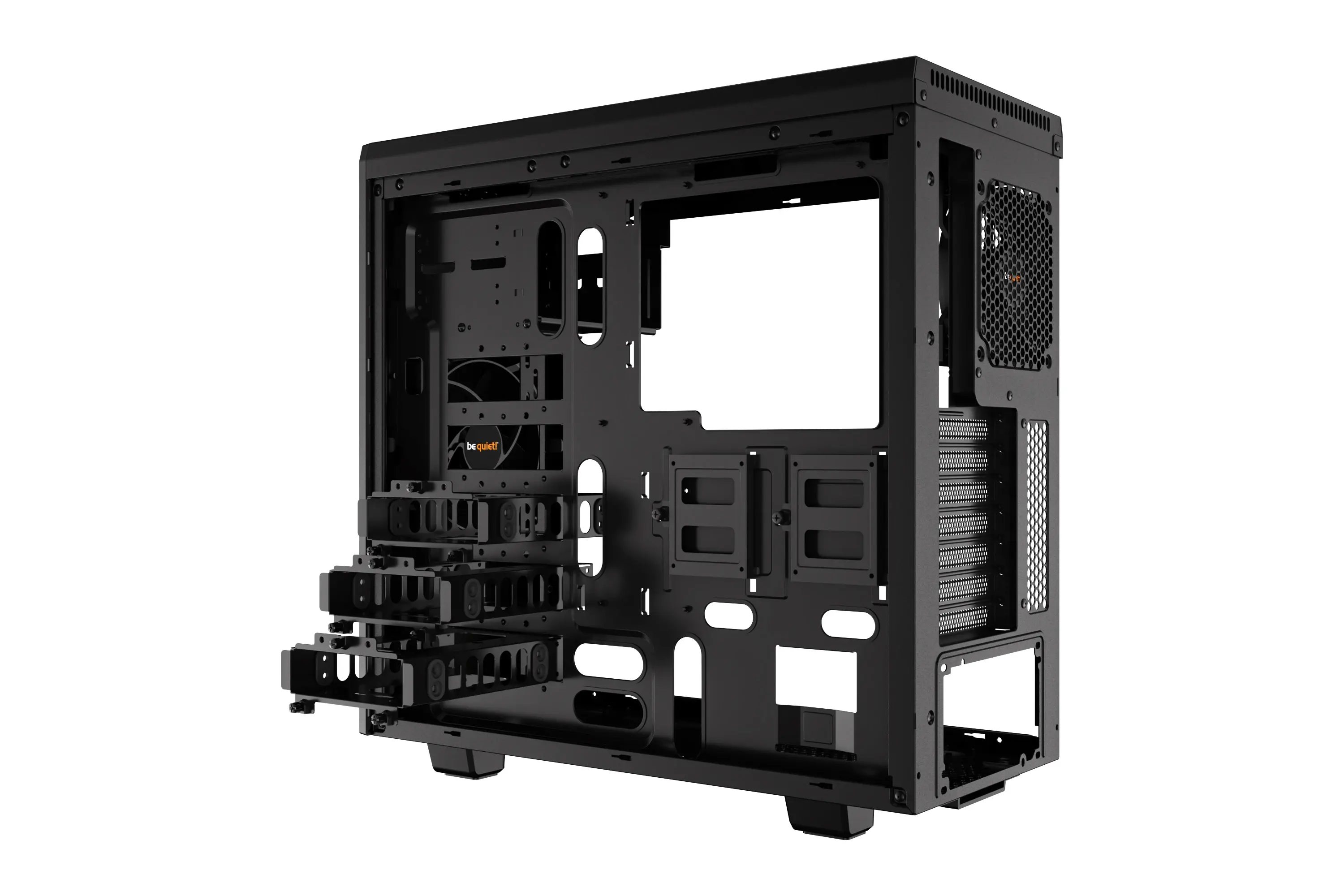 be quiet! PURE BASE 600 Μαύρο, ATX/M-ATX/Mini-ITX, 1x Pure Wings 2 140mm, 1x Pure Wings 2 120mm, ελεγκτής ανεμιστήρων 3 βημάτων, 2x USB 3.2 Gen - image 4
