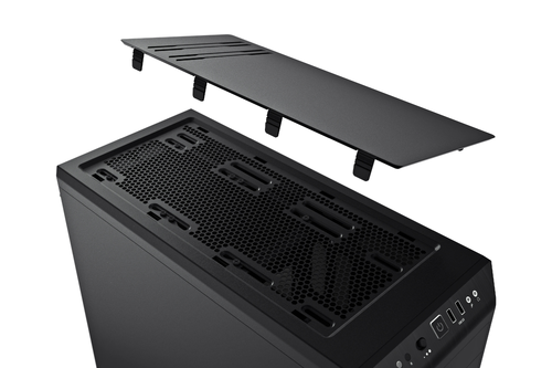 be quiet! PURE BASE 600 Black, ATX/M-ATX/Mini-ITX, 1x Pure Wings 2 140mm, 1x Pure Wings 2 120mm, 3-step fan controller, 2x USB 3.2 Gen. 1, Mic + Audio, 3Y warranty - image 6