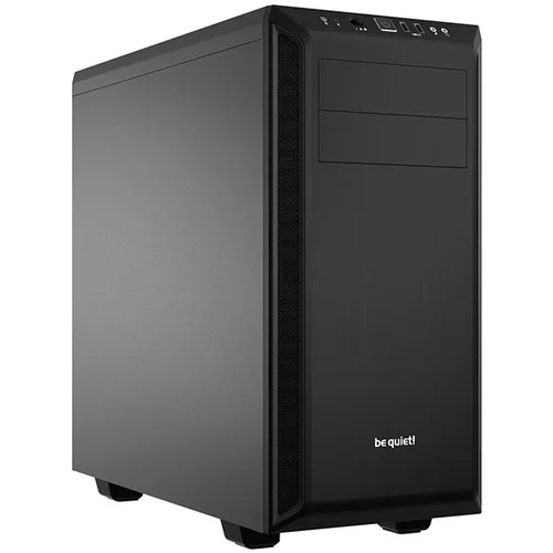 be quiet! PURE BASE 600 Black, ATX/M-ATX/Mini-ITX, 1x Pure Wings 2 140mm, 1x Pure Wings 2 120mm, 3-step fan controller, 2x USB 3.2 Gen. 1, Mic + Audio, 3Y warranty