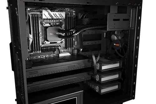 be quiet! PURE BASE 600 Silver, ATX/M-ATX/Mini-ITX, 1x Pure Wings 2 140mm, 1x Pure Wings 2 120mm, 3-step fan controller, 2x USB 3.2 Gen. 1, Mic + Audio, 3Y warranty - image 5