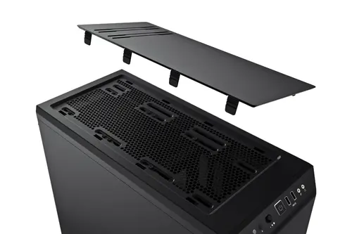 be quiet! PURE BASE 600 Silver, ATX/M-ATX/Mini-ITX, 1x Pure Wings 2 140mm, 1x Pure Wings 2 120mm, 3-step fan controller, 2x USB 3.2 Gen. 1, Mic + Audio, 3Y warranty - image 6