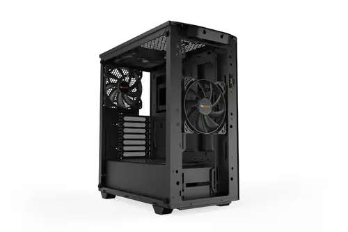 be quiet! PURE BASE 500DX Black, ATX/M-ATX/Mini-ITX, 3x Pure Wings 2 140mm, ARGB Lighting, 1x USB 3.2 Gen. 1, 1x USB 3.2 Gen. 2 Type C, Mic + Audio, 3Y warranty - image 2