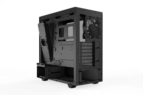 be quiet! PURE BASE 500DX Black, ATX/M-ATX/Mini-ITX, 3x Pure Wings 2 140mm, ARGB Lighting, 1x USB 3.2 Gen. 1, 1x USB 3.2 Gen. 2 Type C, Mic + Audio, 3Y warranty - image 4