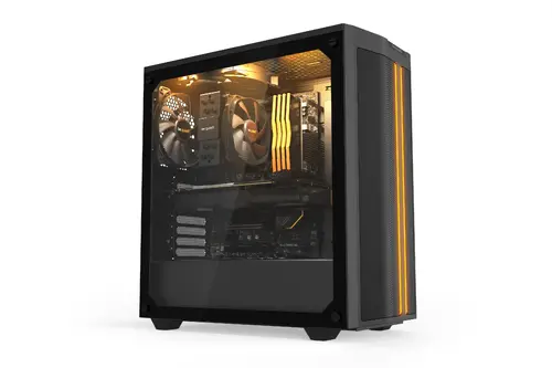 be quiet! PURE BASE 500DX Black, ATX/M-ATX/Mini-ITX, 3x Pure Wings 2 140mm, ARGB Lighting, 1x USB 3.2 Gen. 1, 1x USB 3.2 Gen. 2 Type C, Mic + Audio, 3Y warranty - image 7