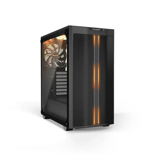 be quiet! PURE BASE 500DX Black, ATX/M-ATX/Mini-ITX, 3x Pure Wings 2 140mm, ARGB Lighting, 1x USB 3.2 Gen. 1, 1x USB 3.2 Gen. 2 Type C, Mic + Audio, 3Y warranty