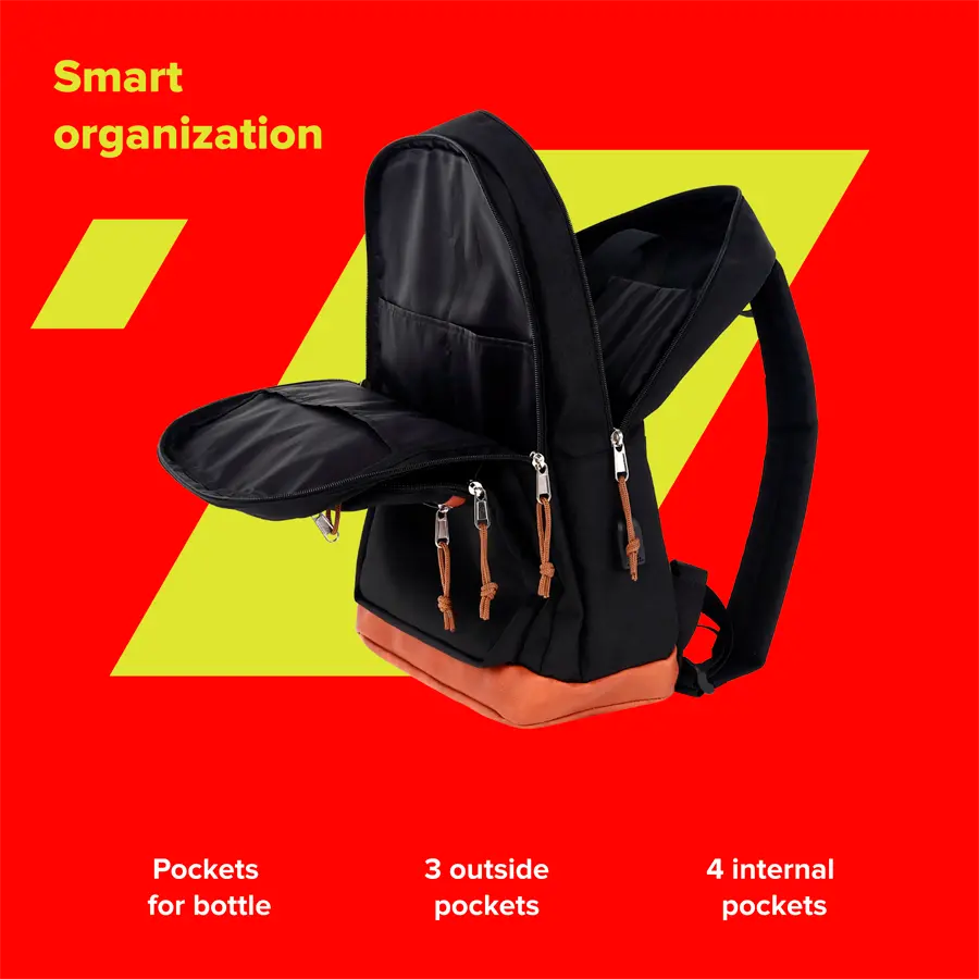 CANYON backpack BPS-5 22L USB Black - image 8