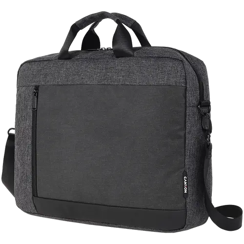 CANYON B-5, Laptop bag for 15.6 inch410MM x300MM x 70MMDark GreyExterior materials: 100% PolyesterInner materials:100% Polyester - image 1