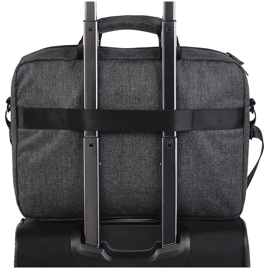 CANYON B-5, Laptop bag for 15.6 inch410MM x300MM x 70MMDark GreyExterior materials: 100% PolyesterInner materials:100% Polyester - image 4