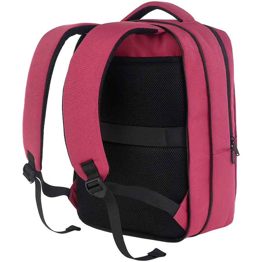 CANYON BPE-5, Laptop backpack for 15.6 inch, Product spec/size(mm): 400MM x300MM x 120MM(+60MM), Red, EXTERIOR materials:100% Polyester, Inner materials:100% Polyestermax weight (KGS): 12kgs - image 2