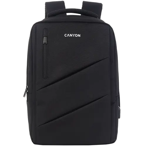 CANYON backpack BPE-5 Urban USB 15.6'' Black