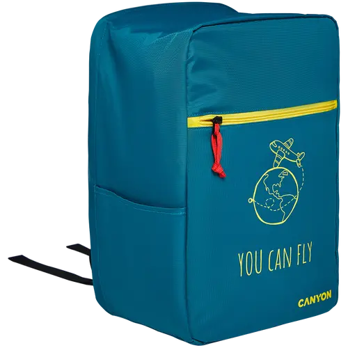 CANYON CSZ-03, cabin size backpack for 15.6'' laptop,polyester,dark green - image 1
