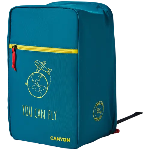 CANYON CSZ-03, cabin size backpack for 15.6'' laptop,polyester,dark green - image 2