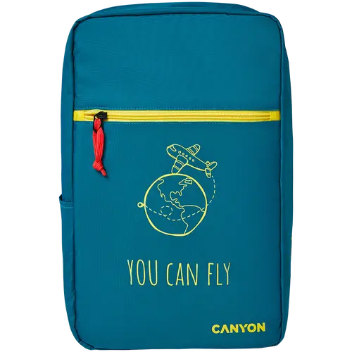 CANYON CSZ-03, cabin size backpack for 15.6'' laptop,polyester,dark green