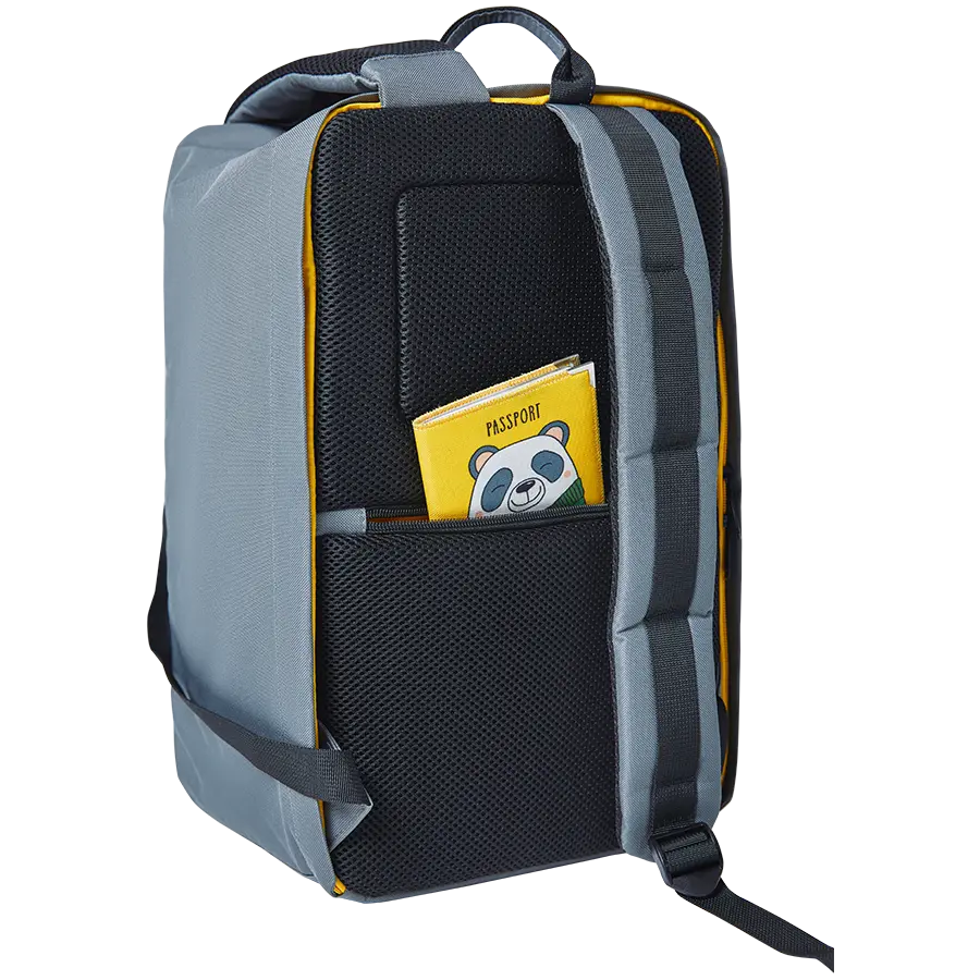 CANYON CSZ-01 Cabin size backpack for 15.6'' laptop, Polyester, Gray - image 7