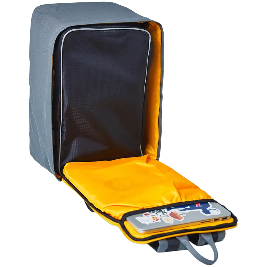 CANYON CSZ-01 Cabin size backpack for 15.6'' laptop, Polyester, Gray - image 8