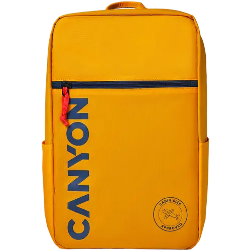 CANYON CSZ-02, cabin size backpack for 15.6'' laptop ,polyester ,yellow
