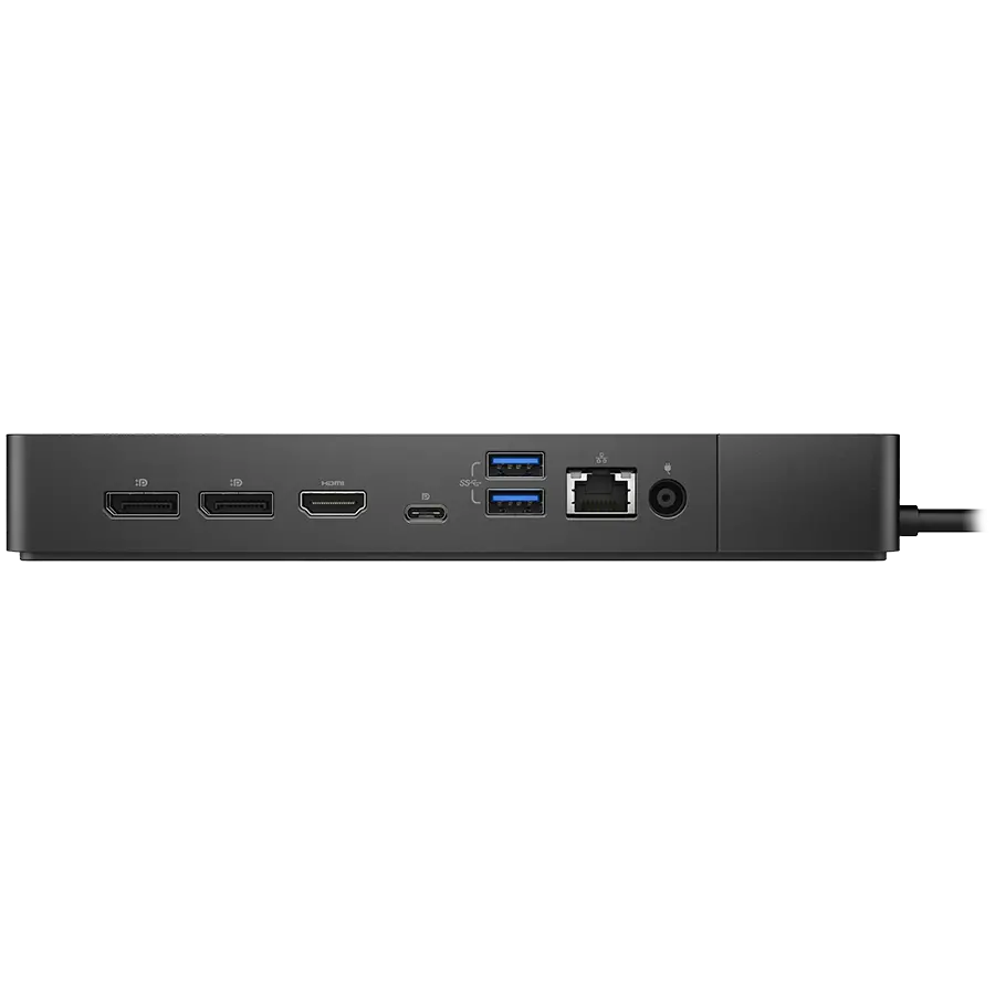 Dell Dock WD19S/USB-C 3.1 Gen 2/USB-A 3.1 Gen 1 with PowerShare/DisplayPort 1.4 (x2)/HDMI 2.0b/USB-C Multifunction DisplayPort/Dual USB-A 3.1 Gen 1/Gigabit Ethernet RJ45/180W/3Yr - image 1
