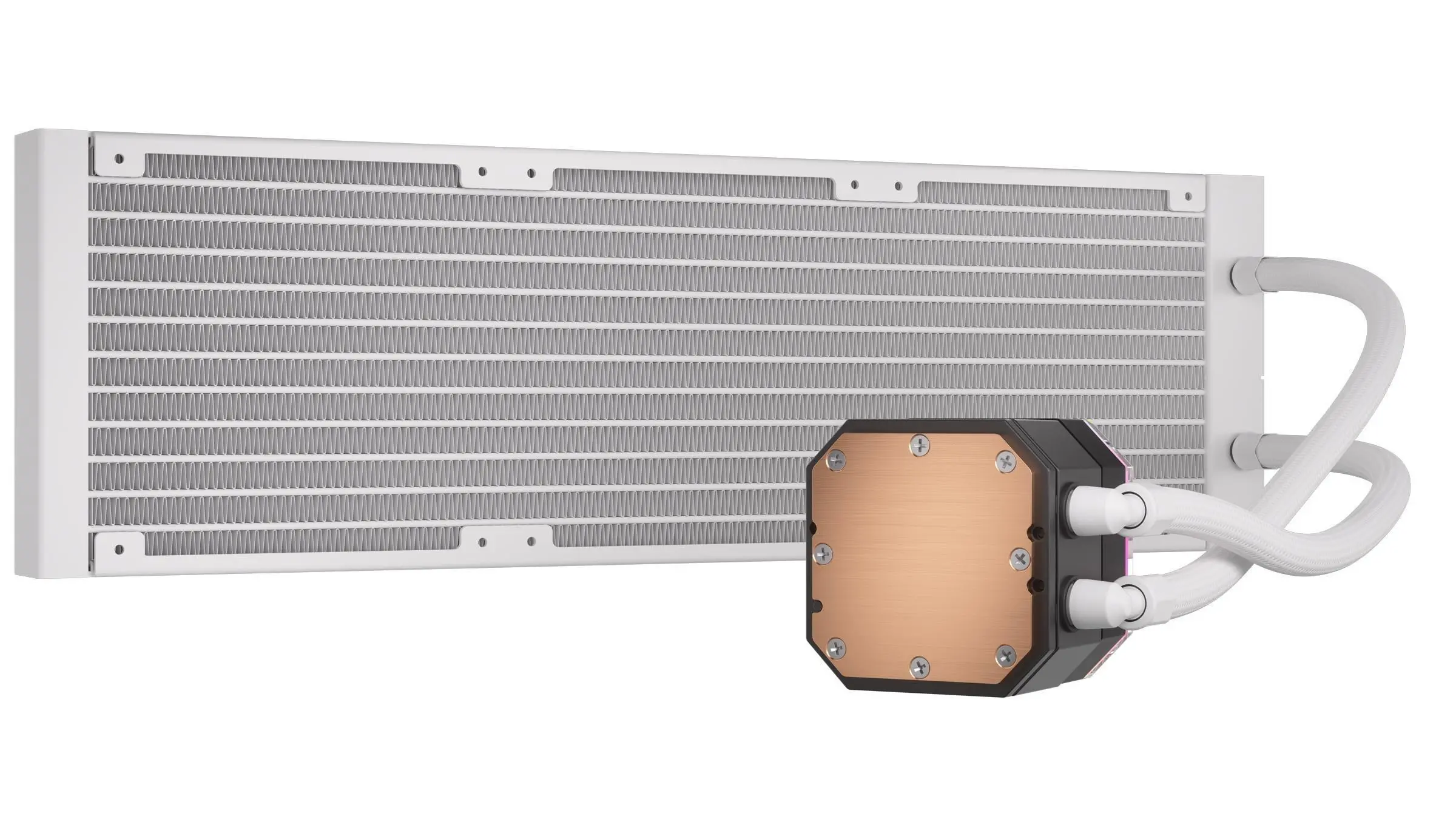 Corsair iCUE H150i ELITE CAPELLIX XT White, 360mm Radiator, Liquid CPU Cooler - image 2