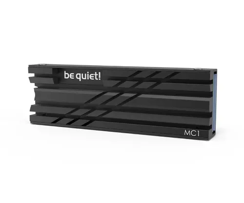 be quiet! M.2 SSD cooler MC1 COOLER, Fits single and double sided M.2 2280 modules, black