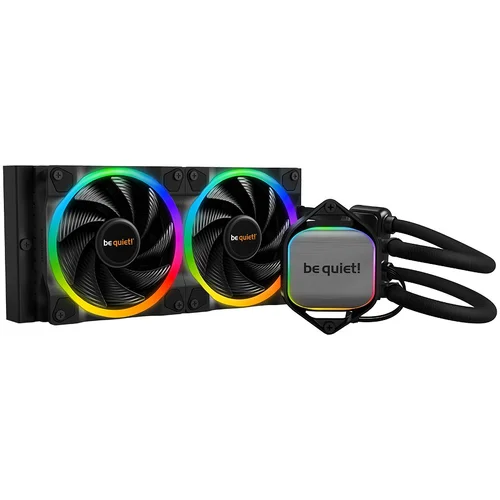 be quiet! PURE LOOP 2 FX 240mm, 2x Light Wings 120mm PWM high-speed fans, ARGB illumination, Intel: 1700/ 1200/ 2066/ 1150/ 1151/ 1155/ 2011(-3) Square ILM, AMD: AM5/AM4, 3Y Warranty