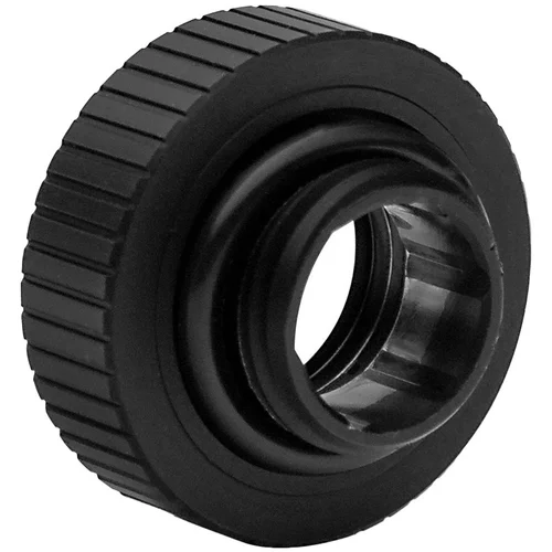 EK-Quantum Torque Extender Static MM 7 - Black, male-threaded extender - image 1