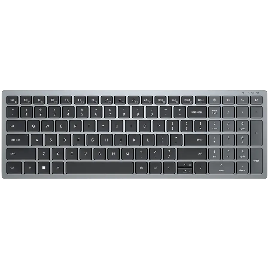 Dell KB740 Compact tastatură wireless multi-dispozitiv US International (QWERTY)