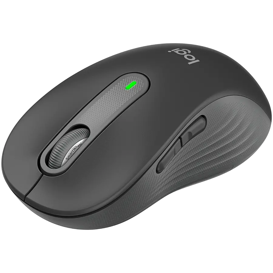 LOGITECH Signature M650 L Wireless Mouse for Business - GRAPHITE - BT  - EMEA - M650 L B2B - image 1