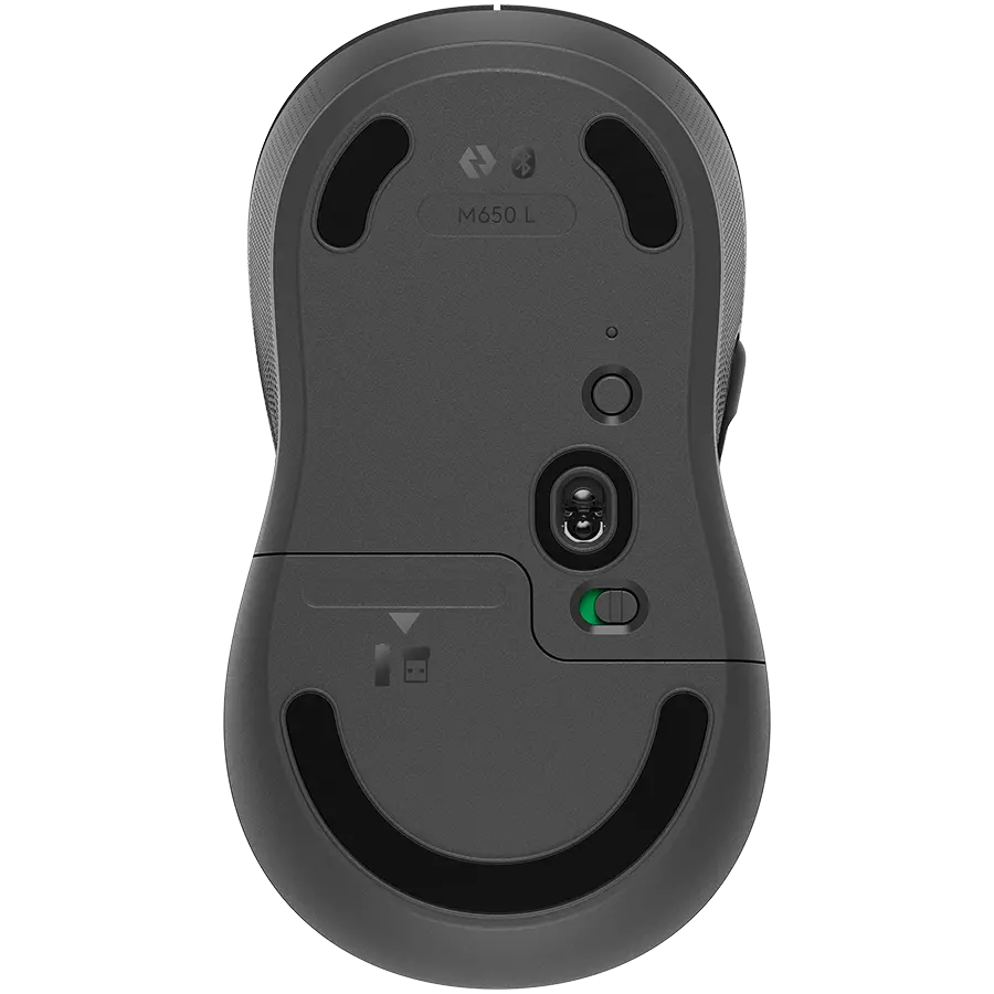 LOGITECH M650L Signature Bluetooth Mouse - GRAPHITE - B2B - image 3