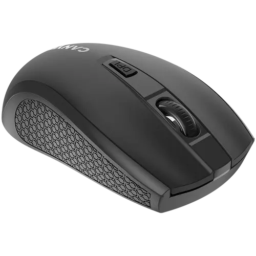 CANYON MW-7, mouse wireless 2.4Ghz, 6 butoane, DPI 800/1200/1600, cu 1 baterie AA, dimensiuni 110*60*37mm, 58g, negru - 3