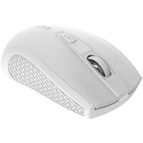 CANYON MW-7, 2.4Ghz wireless mouse, 6 buttons, DPI 800/1200/1600, with 1 AA battery ,size 110*60*37mm,58g,white - image 2