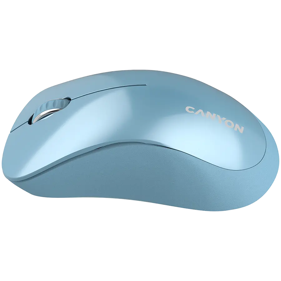 CANYON MW-11, 2.4 GHz Wireless mouse ,with 3 buttons, DPI 1200, Battery:AAA*2pcs ,Blue67*109*38mm 0.063kg - image 1