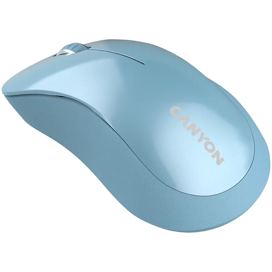 CANYON MW-11, 2.4 GHz Wireless mouse ,with 3 buttons, DPI 1200, Battery:AAA*2pcs ,Blue67*109*38mm 0.063kg - image 2