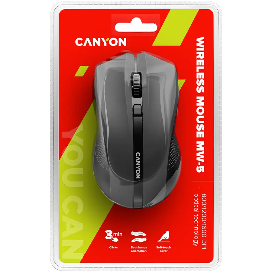 CANYON mouse MW-5 Wireless Black - image 3