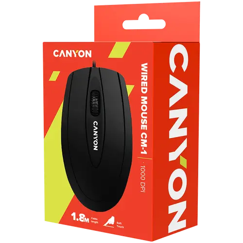 CANYON mouse CM-1 Wired Black - image 1