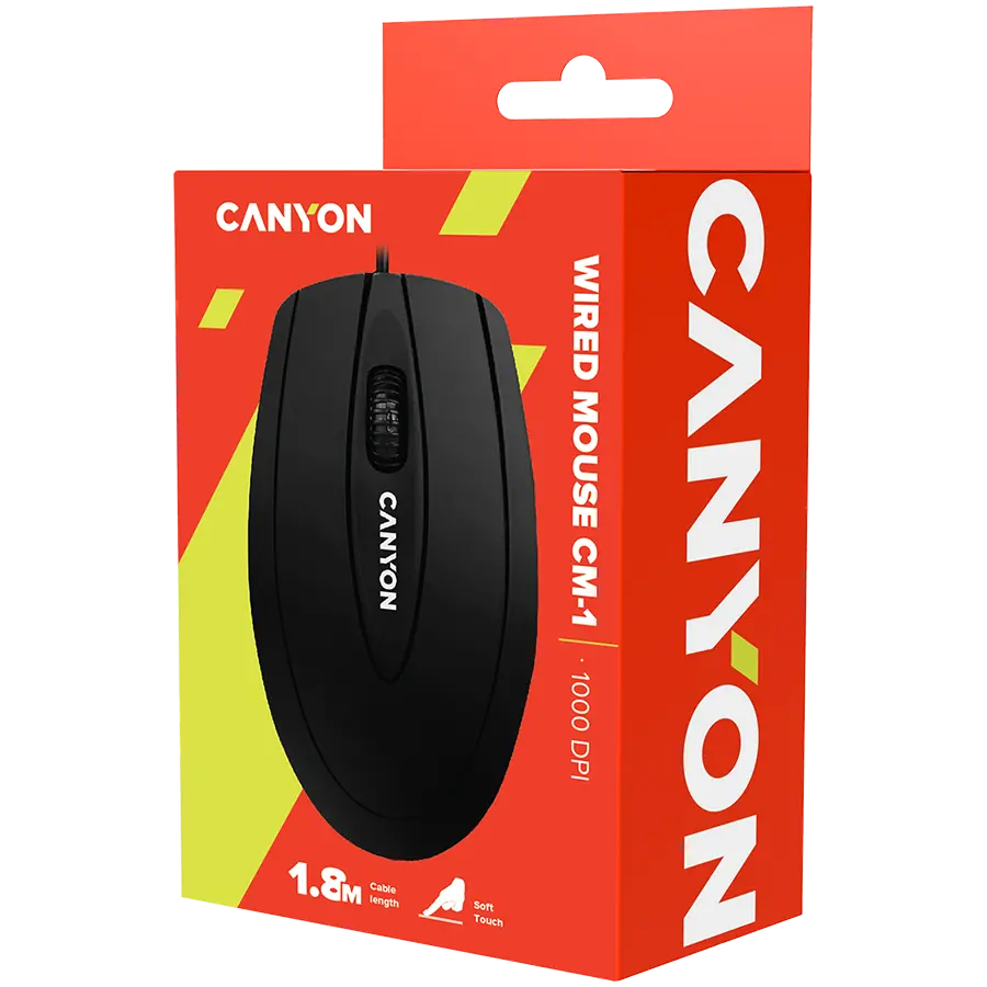 CANYON mouse CM-1 Wired Black - image 2