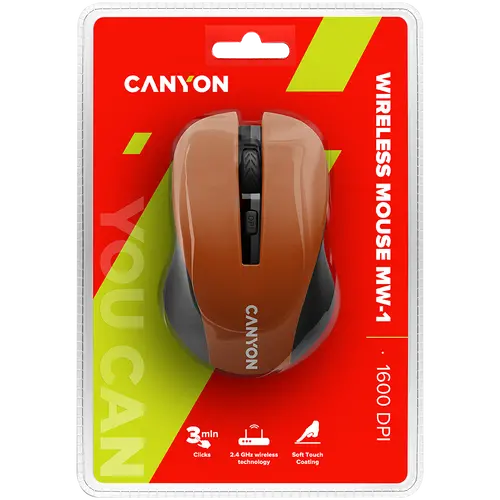 CANYON mouse MW-1 Wireless Orange - image 2