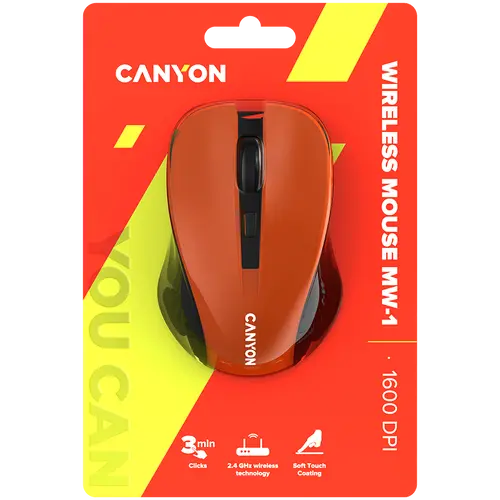 CANYON mouse MW-1 Wireless Orange - image 5