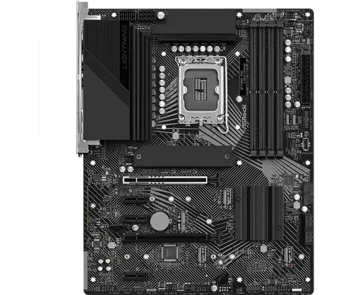 ASROCK Μητρική Desktop Z790 PG Lightning (S1700, 4x DDR5, 1x PCIe 4.0 x16, 1x PCIe 5.0 x16, 3x PCIe 3.0 x1, 4x Hyper M.2, 4x SATA3 6.0Gb/s, RAID - 3