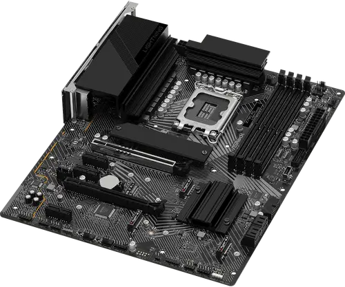 ASROCK MB Desktop Z790 PG Lightning (S1700, 4x DDR5, 1x PCIe 4.0 x16, 1x PCIe 5.0 x16, 3x PCIe 3.0 x1, 4x Hyper M.2, 4x SATA3 6.0Gb/s, RAID 0,1,5,10, 2x USB-C, 10x USB 3.2, 3x USB 2.0, 1x RJ-45 2.5GB, 1x HDMI, ATX - image 3