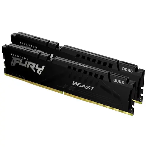 Kingston DRAM 64GB 6000MT/s DDR5 CL36 DIMM (Kit of 2) FURY Beast Black EXPO