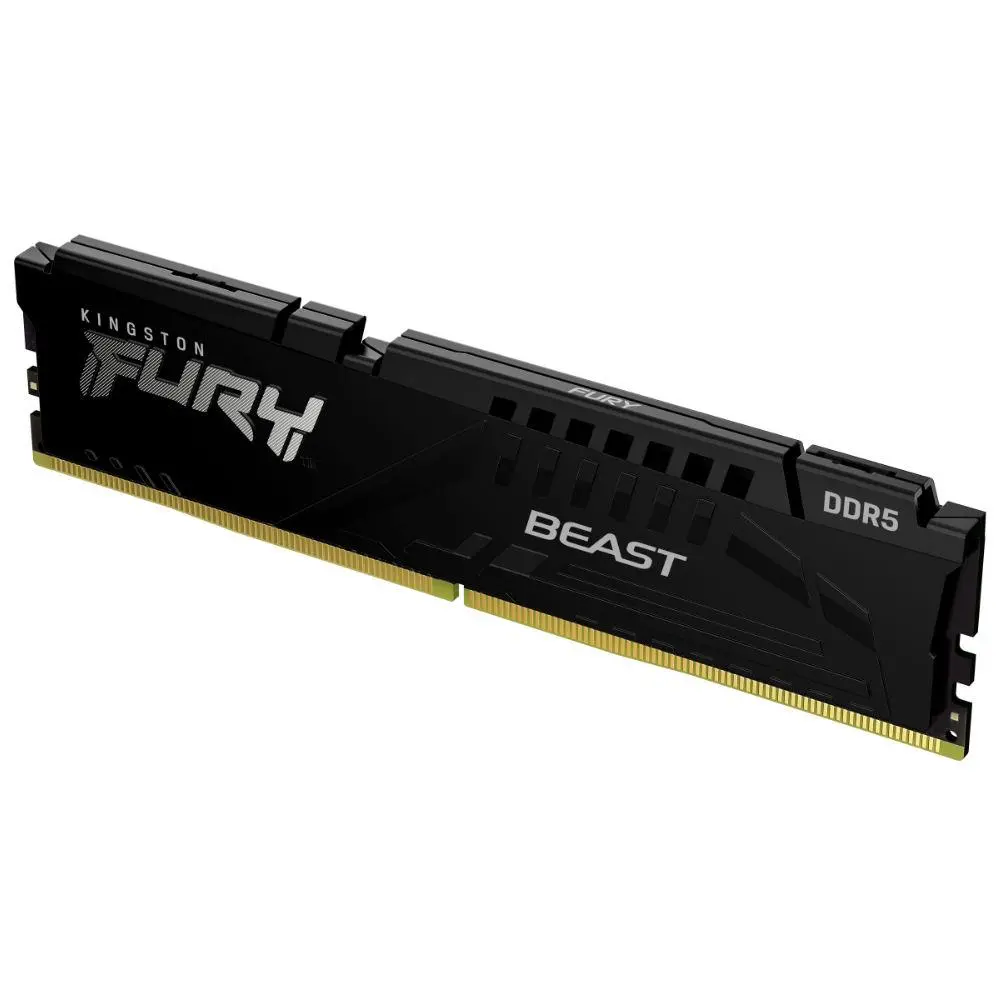 Kingston DRAM 16GB 5200MT/s DDR5 CL40 DIMM FURY Beast Black XMP - image 1